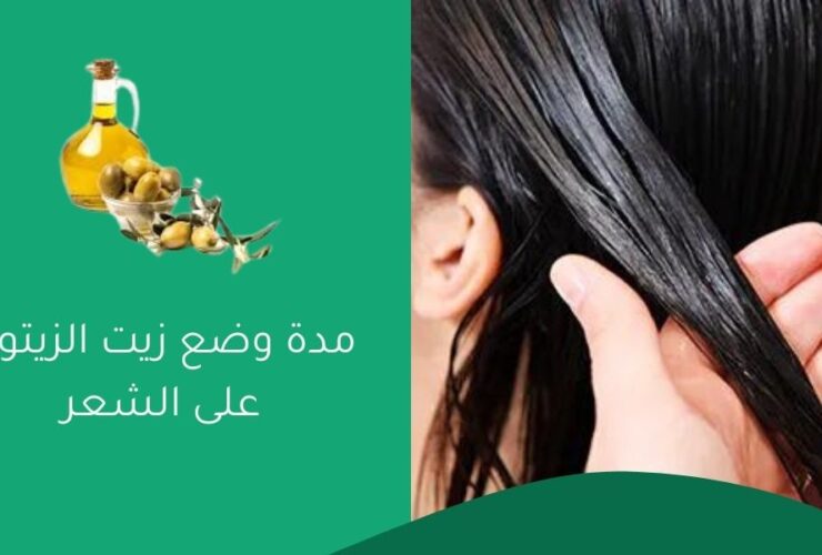 مدة وضع زيت الزيتون على الشعر